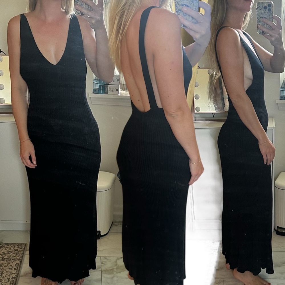 Free People Ribbed Maxi Dress - Picture 2 of 5